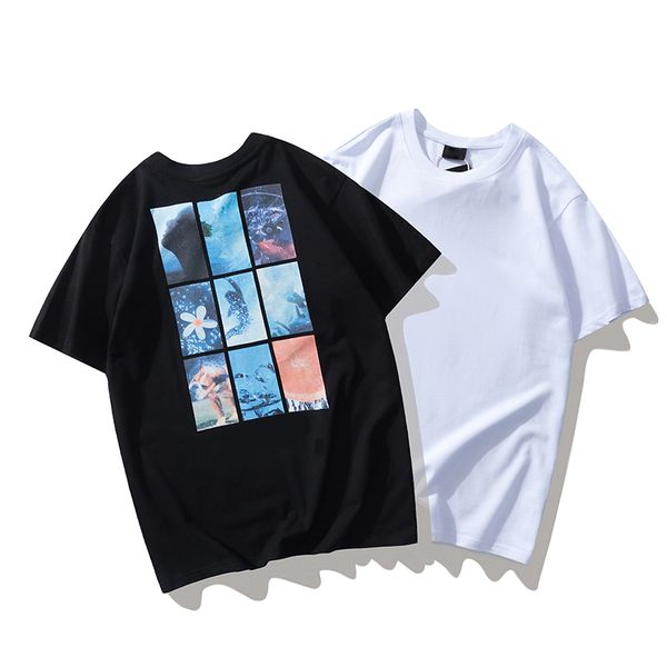 

100% cotton m-2xl men's t-shirt black white men's gray ladies t-shirt couple breathable hip hop fashion female t-shirt, White;black