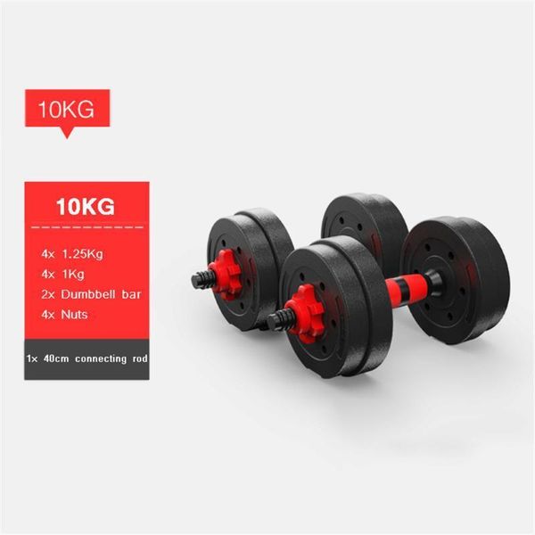 

dumbbells 2pc 5kg adjustable weight dumbells fitness dumbbell electroplating bars gym barbell set for men body building #41
