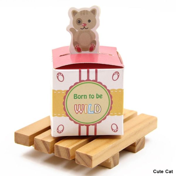 

10pcs 8 types cute animal candy gift box diy paper box kids gift candy box for kids birthday party supplies baby shower wmtajh bdesybag