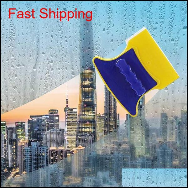 

double sides magnetic window cleaning brush clean window glass prevent falling office home qylqyo bbgargden