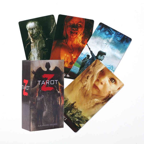 

hay house dark themes tarot z kit tarot cards funny board game zombie tarot deck english for families children kids dixit