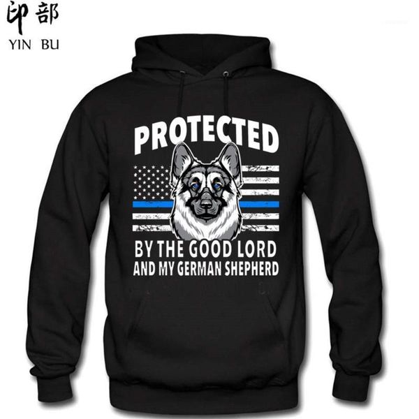 

german shepherd mens hoodie german shepherd japanese streetwear sweatshirts pullover hoodies1, Black