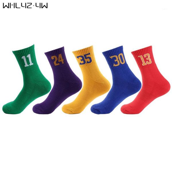 

3 pairs/lot super star basketball socks thick sports socks non-slip durable skateboard towel bottom stocking1, Black