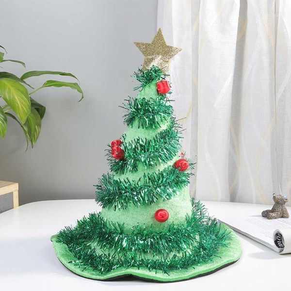 

christmas decorations merry hat for kids xmas santa claus deer smowman warm cap year party decoration hats1