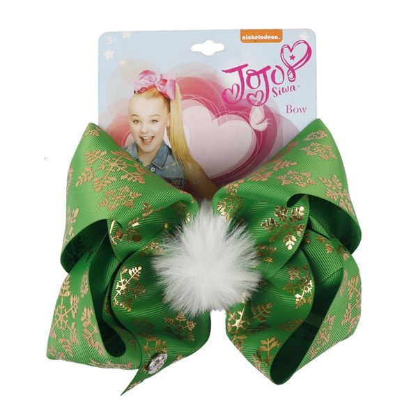 

8 inch jojo siwa with clip for baby children large sequin bow unicorn hair bows zfj825