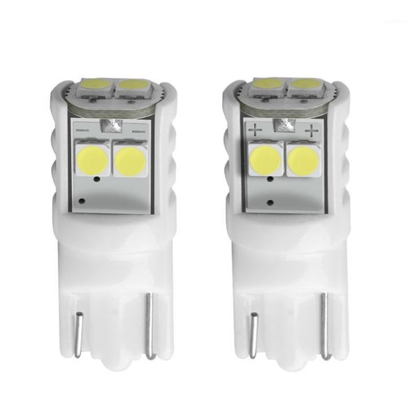 

2pcs high power w5w t10 led bulb 3030 smd 12v panel lamp car rear side marker parking light white 6000k t10 168 194 led bulbs1