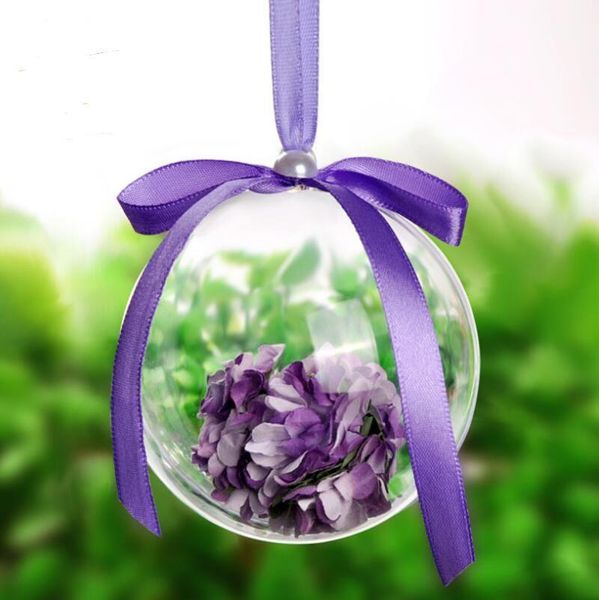 

christmas decorations 7cm hanging transparent ball baubles clear plastic ornaments for wedding party decoration lx40331