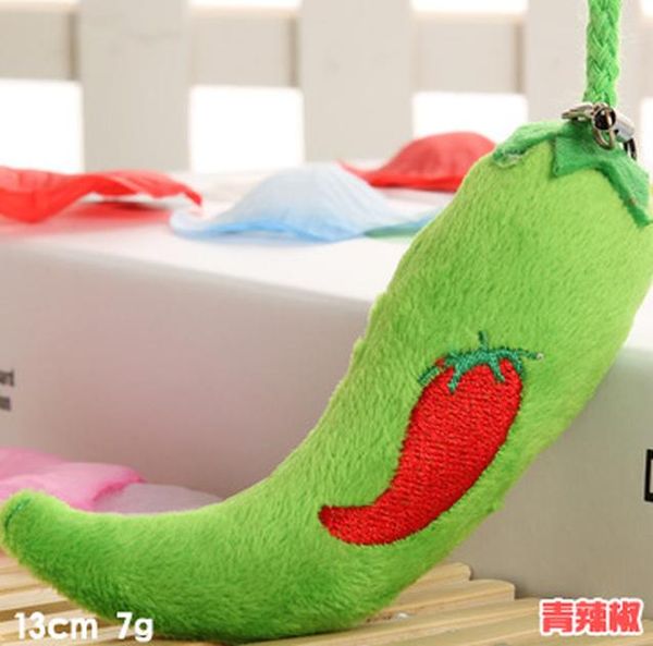 

новинка милый 7 см маленький перец плюшевые фаршированные кукла игрушка 2 цвета небольшой ключ цепной подвесной плюшевые кукольные детские п