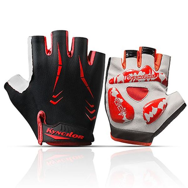 

kyncilor велосипедные перчатки для велосипеда без пальцы езда mtb велосипед велосипедная перчатка термический теплый мотоцикл зима осень жен, Black