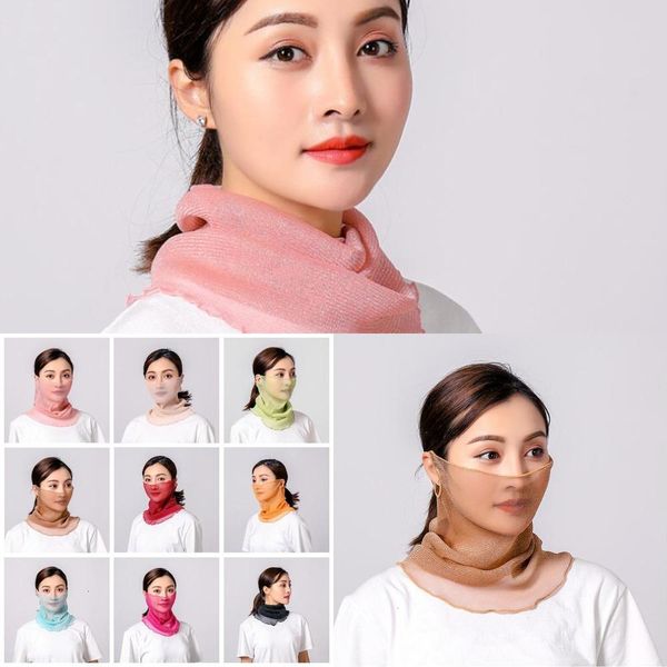 

cover face solid ladies wrap mask riding sunscreen dustproof masks head summer neck collar outdoor bandanas turban dhc1173 nlvlx