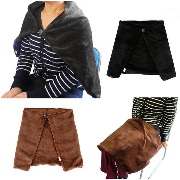 

blankets 45x80cm warming usb heating blanket scarf pad shoulder neck shawl home office car electric washable soft1