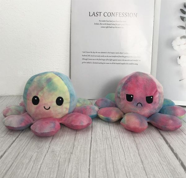 

home reversible doll children soft plush stuffed companion toy toy cute plush baby ocs animal gifts accessories animal wmtxv