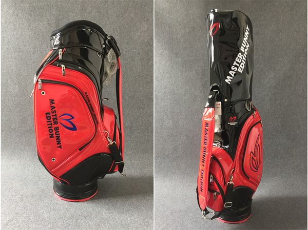 

brand new master bunny edition golf bag master bunny edition golf standard golf clubs bag red color ems ing