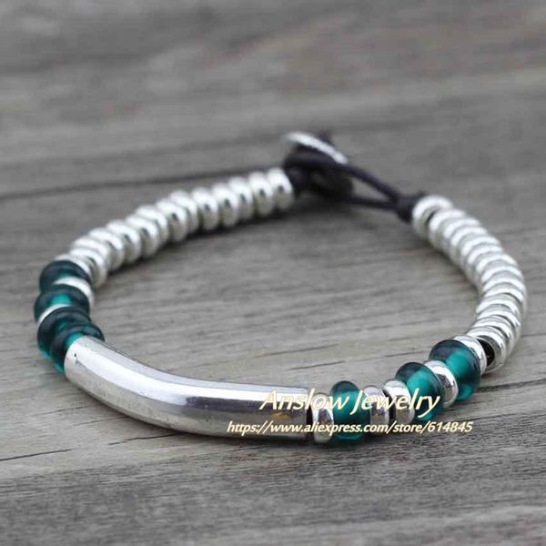 

anslow высочайшее качество летний стиль новых прибытий мода ювелирные изделия хамилия бусины женщин браслеты браслеты подарок low0426lb sqcr, Golden;silver