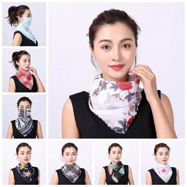 

face print sport scarf windproof floral mask l adjustable outdoor neck fashion summer women neckerchief lady anti-uv protector nxul cyc uhuf