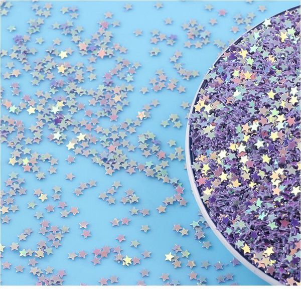 

10g/lot m ab color star shape loose sequins for crafts paillettes sewing accessories diy glitter confetti nail art de jllitn