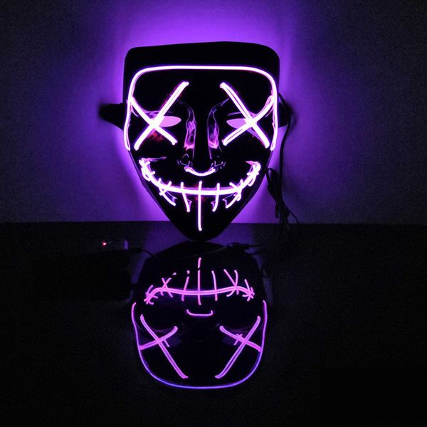 

scary led light up dark glow in skull face masquerade mask festival party cosplay costume halloween gift vt0380 4 r4e9p