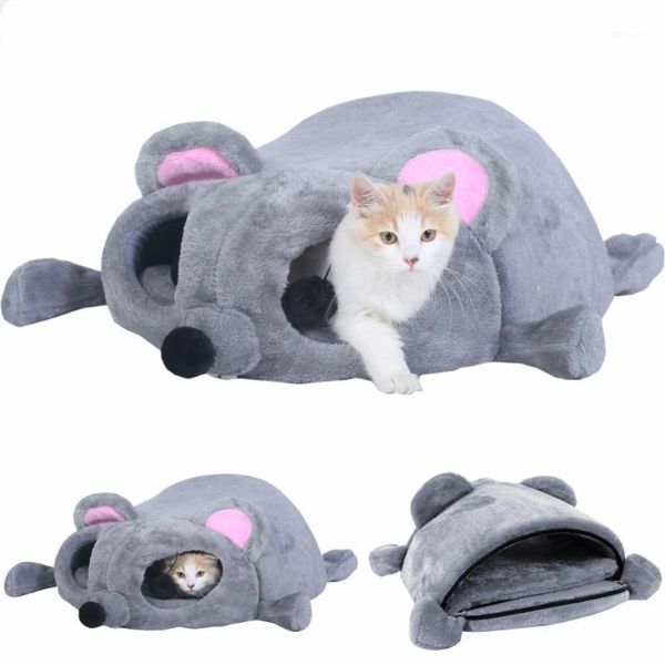 

pet bed warming cat house bed soft material cat nest dog baskets kennel for puppy sleeping house for pets products1