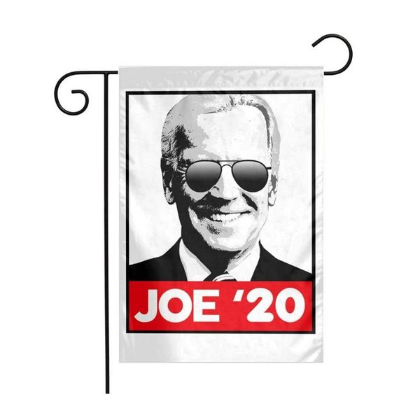 

30*45cm 2020 flag double fabric us election outdoor decor for home yard garden hanging flags great american president joe biden wmtrch