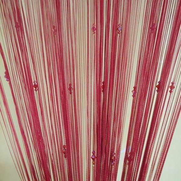 

wholesale-modern blackout curtains for living room with glass bead door string curtain white black coffee window drapes decoracao cortinas