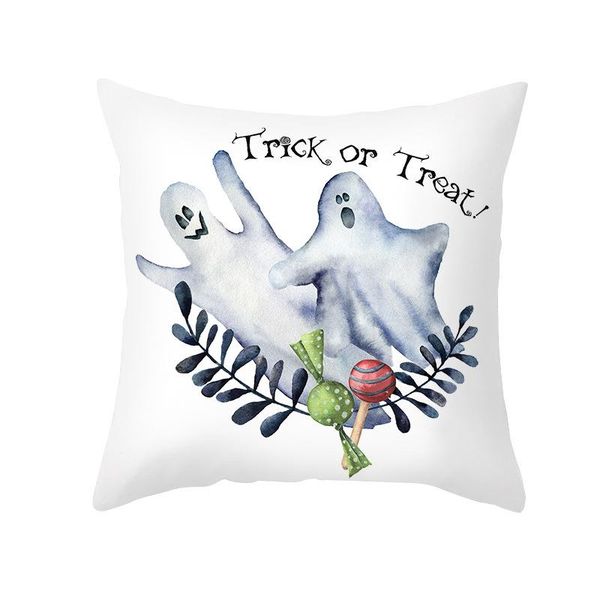 

односторонняя напечатанная подушка 4545 2020 хэллоуин череп наволочка диван подушки подушки подушки подушка чехлы 0276 swy jllhcd лайяоярд