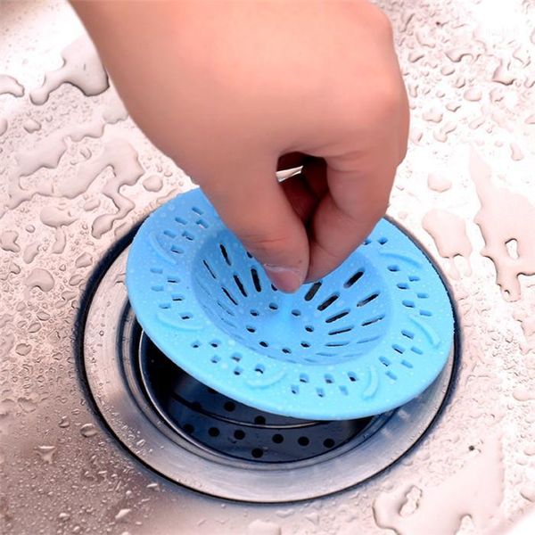 Set di accessori per il bagno Filtri per fognature in silicone Scarichi Scolapasta Filtri Cestino Gadget da cucina Foro di scarico per doccia Sifone Set di accessori per il bagno1