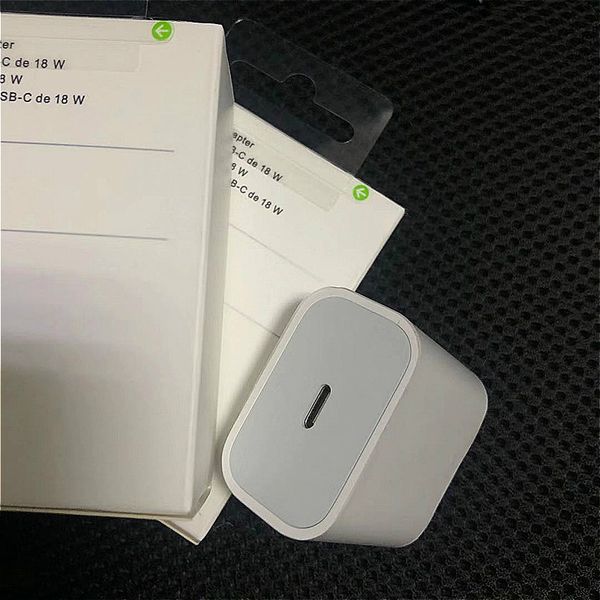 

oem quality 18w us eu pd charger usb-c fast charging power adapter for i11 11pro max with retail box