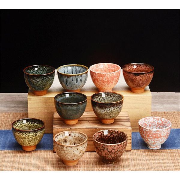 

6pcs ceramic drinkware teaware chinese kungfu tea set teacup sake cups 50ml master cup small tea bowls de jllkhm