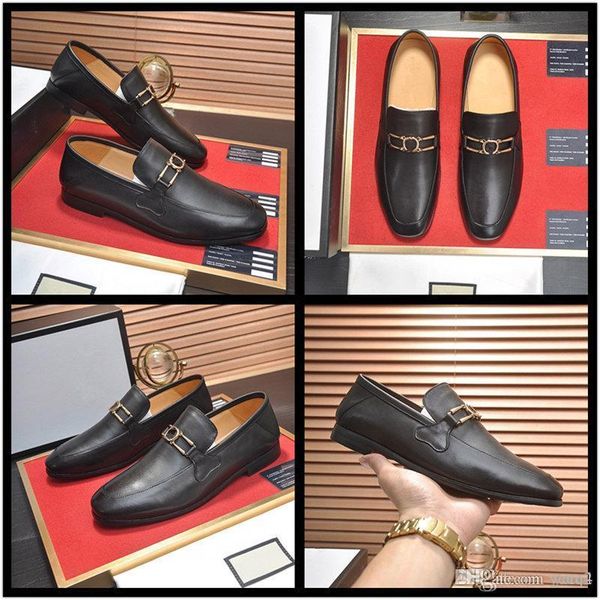 

новые роскошные мужские одежды обувь мода искусственная кожаная обувь дизайнерские мужчины бренды свадьбы оксфордские туфли для мужских дыша, Black