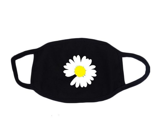 

print masks washable fashion pattern reusable anti dust men women children black cotton personality protective mask face cover 5n10
