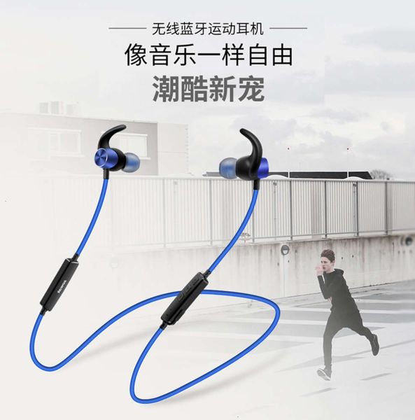 

earphone wirels by bluetooth ear wire magnetic new absorption anti falling sports running hifi driving listening to music conference