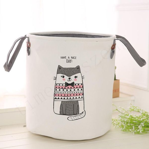 

eva thickened baskets double storage storage bucket kids room toys clothing storage bags cotton laundry bag