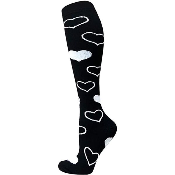 

running men women socks sports compression animal socks fit for outdoor cycling long pressure stockings high wmtygt xhlove, Black