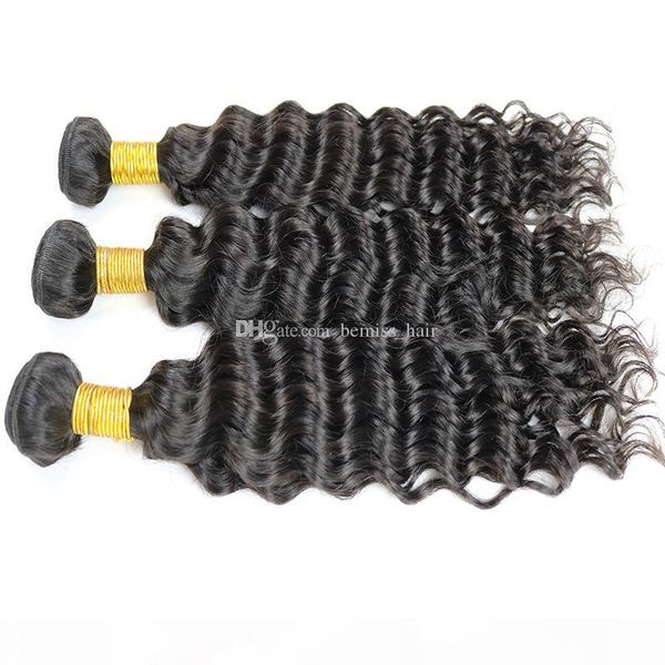 

new arrival unprocessed hair bundles peruvian deep wave for black women brazilian indian cambodian mongolian malaysian remy human hair weave
