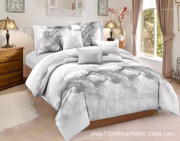 

bedding sets abstract art ink quilt cover pillowcase without sheet set1