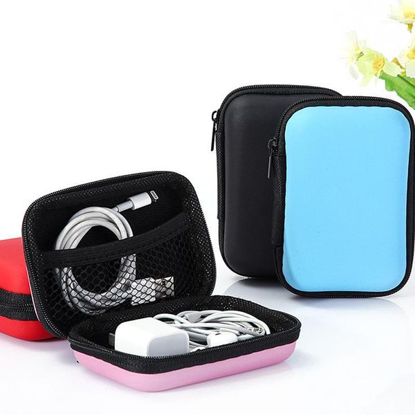 

portable zipper headphones bag travel power bank protective bags for hard disk data cable organizer usb headphone storage case1