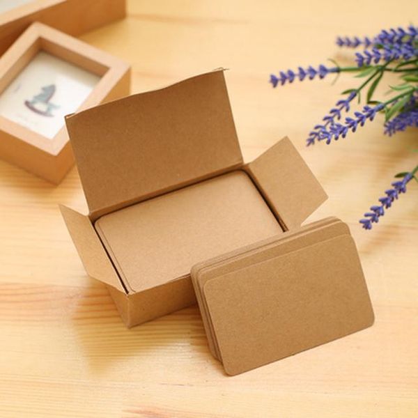 

100pcs pack blank diy doodle color handwritten paper card message card mini greeting card 100pcs pack blank bbyfhz