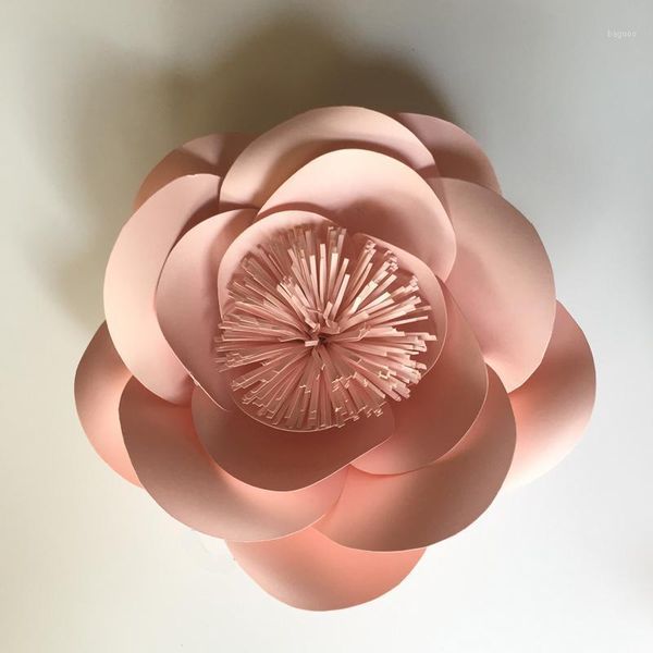 

1 piece completed single giant paper flower for wedding backdrop bridal shower baby shower baby nursery customized1