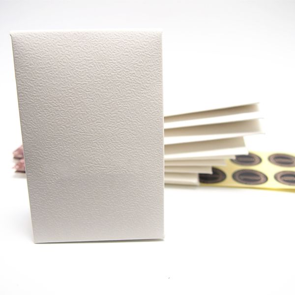 

start 20pcs sample mini white paper box package gift bag for pan charm bead necklace earrings ring pendant jewelry packaging display, Black;white