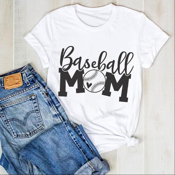 

women lady mom soccer print ladies fashion summer t tee tshirt womens female shirt clothes graphic t shirt, White