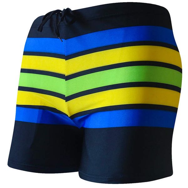 

big size selling men's swimming trunksfactory direct men's flat 5-point swimming pants plus fertilizer spring swim pants quick-dry
