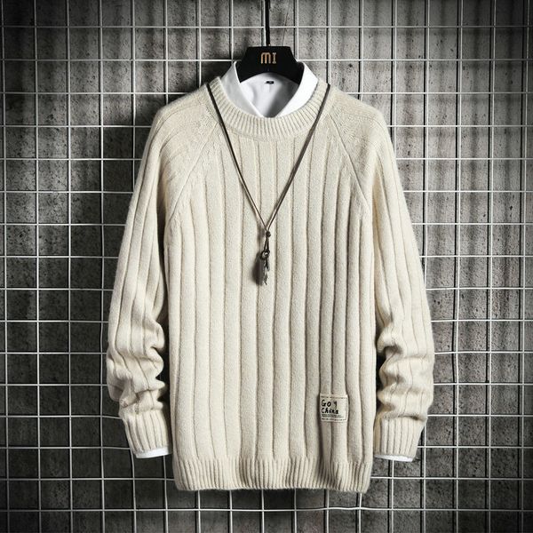 

2021 new men black white shirts spring fall winter clothes pull oversize korean style pullovers fpxg, White;black