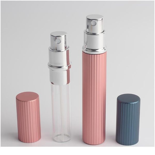 

jxcaih 1pcs new arrival 8ml portable mini travel aluminum perfume bottle spray refillable cosmetic c bbywwm