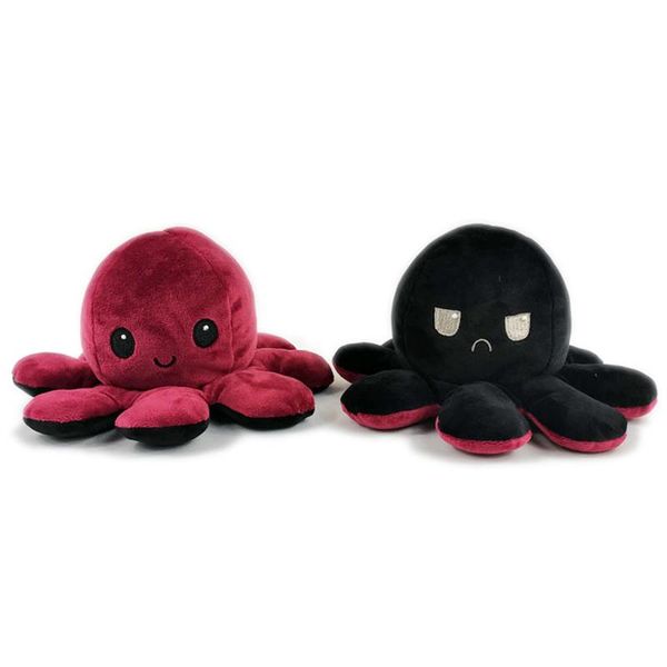 

1pc creative ocs plush doll shows different moods from different sides soft simulation reversiblsible plush toy for kid bbyzso