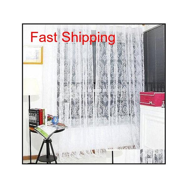 

new classical classic flower curtain window screening customize finished products coffee white light yel jllxfj trustbde