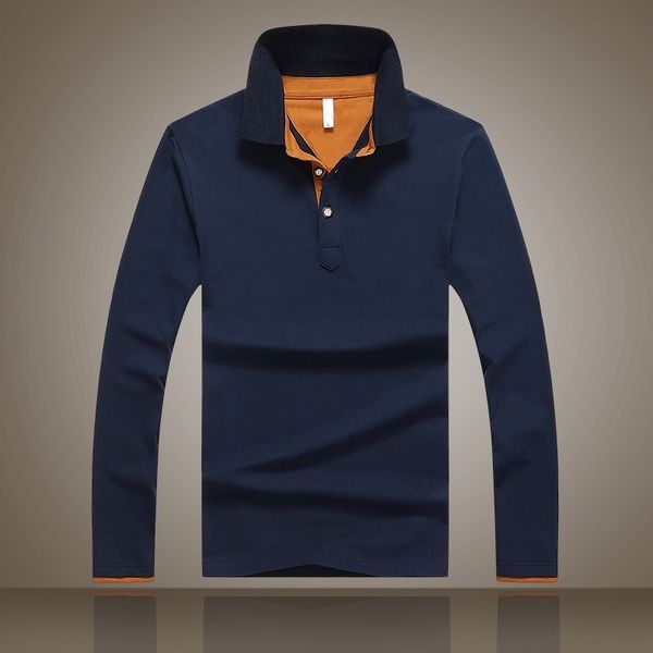 

new from 2021 long mensa cotton mode poloshirts men heren homme hombre polo shirt solid ocasional quality 12 98mv, White;black