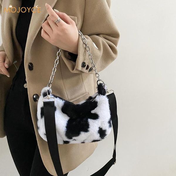 

new vintage design women shoulder bag fashionable ladies bags female handbags cool girls tote original plush handbangs