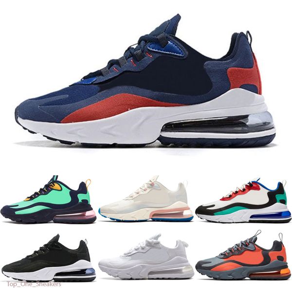 

2020 new react men shoes bauhaus hyper jade deep royal blue optical black fashion mens trainer breathable sports sneakers size 36-45