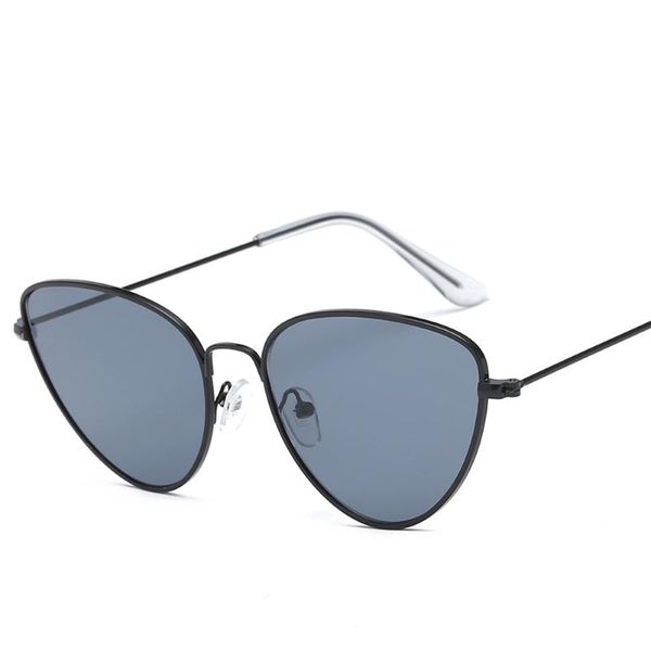 

red cat eye sunglasses women clear lens sun glasses for women cat eye metal pink yellow uv400 ladies eyewear mirror pink, White;black