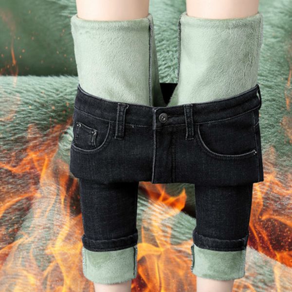 

warmer size more winter breech for women of the female gender high waist thin, casual corduroy pants woman streetwear jeans. 3iwb, Blue